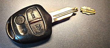 カギ折れによる異物除去